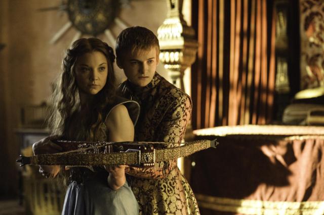Jack Gleeson as Joffery Baratheon and Natalie Dormer as Margaery Tyrell in an example of Game of Thrones incredible costumes. Courtesy HBO